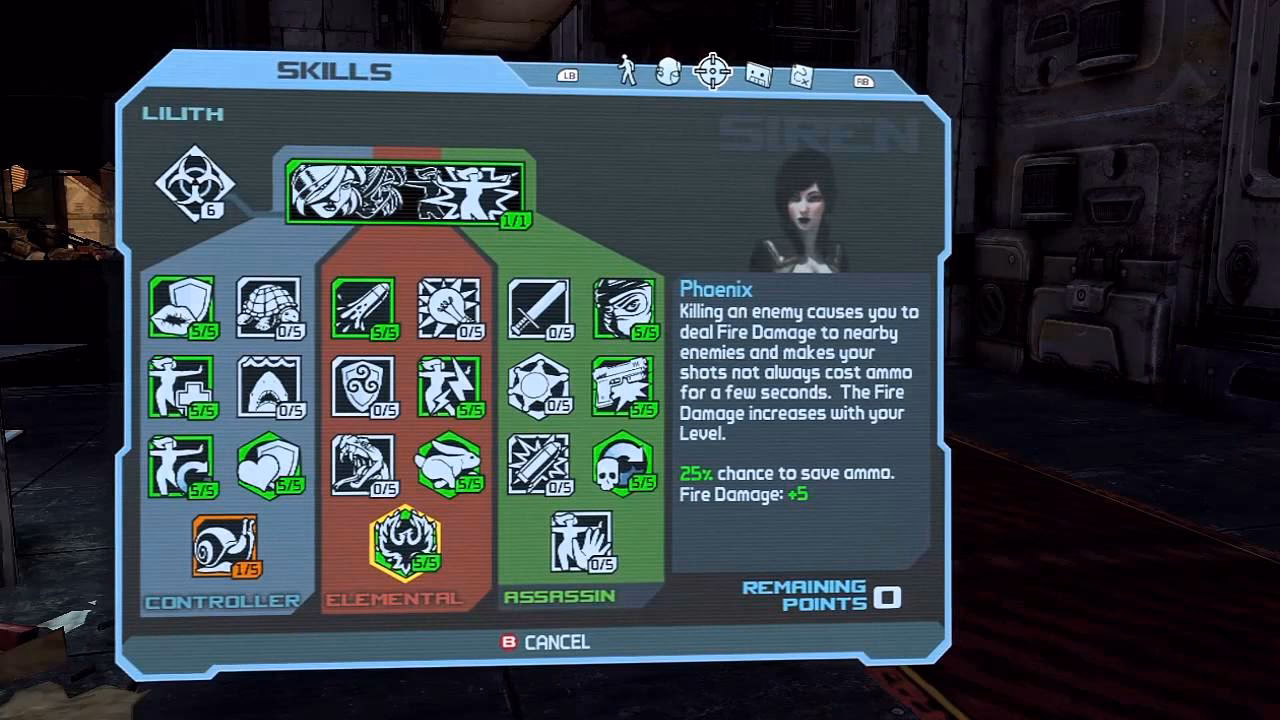 Does Lilith have a skill tree?