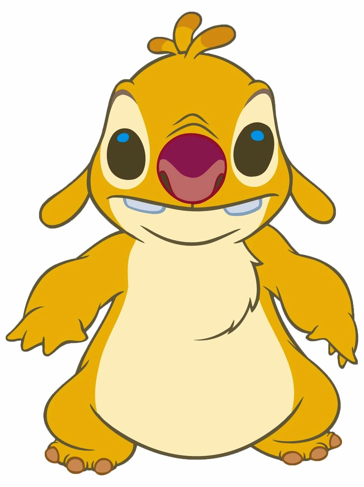 ¿Dónde aterrizó Stitch en Lilo y Stitch?
