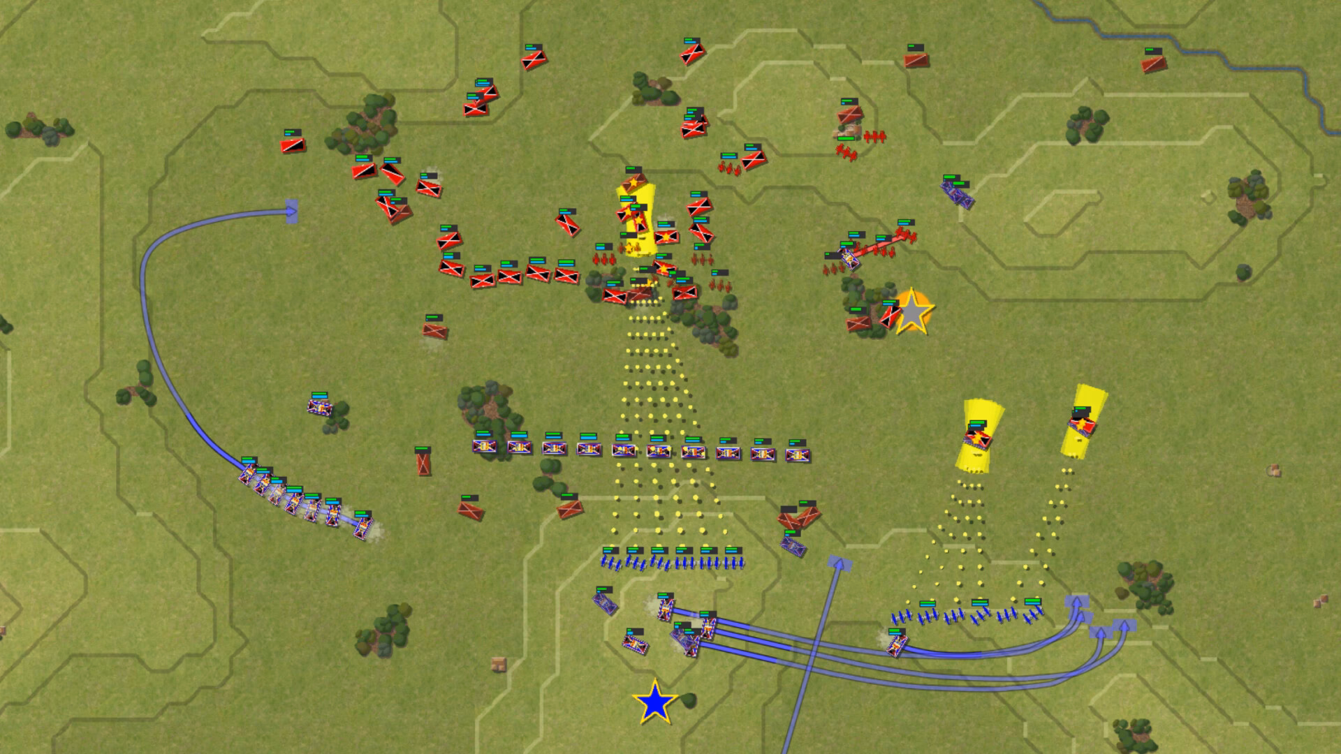 What is line of battle warfare?