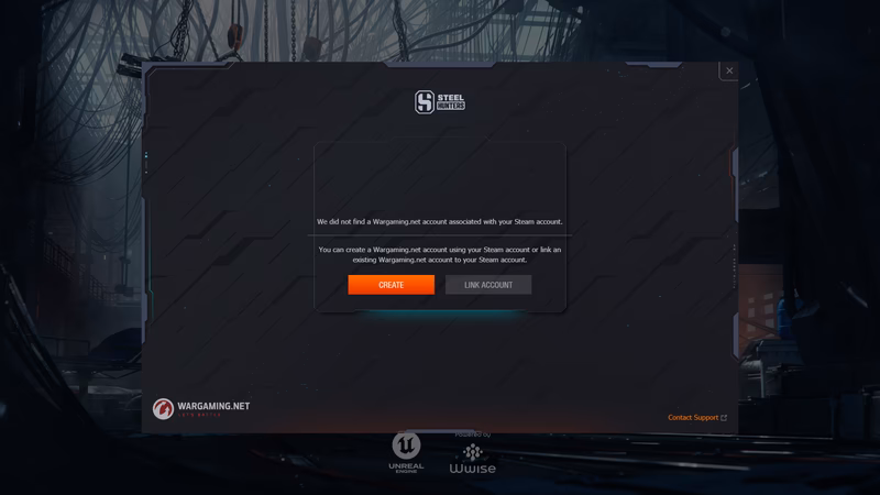 How do I access my wargaming account?