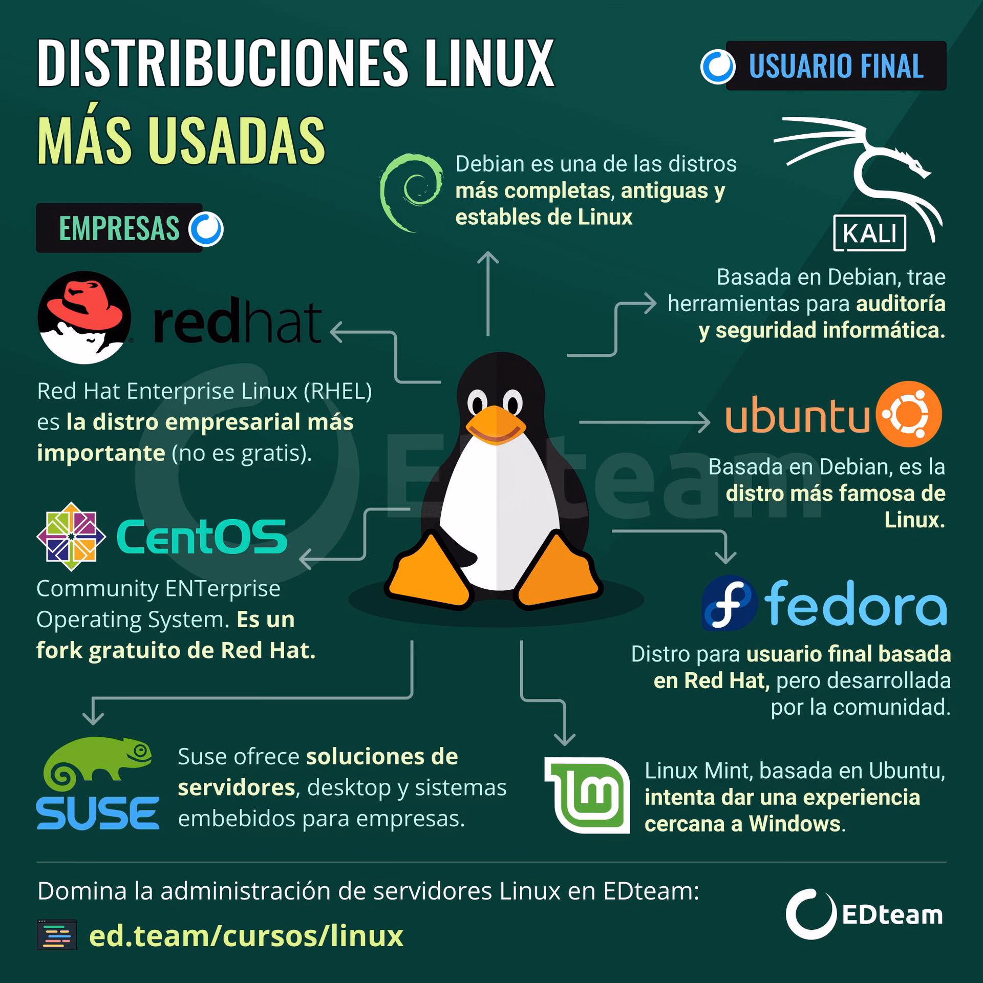 ¿Cuáles son las mejores distribuciones de Linux para computadoras de escritorio y portátiles?