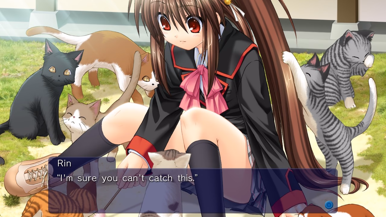 Is Little Busters a romance game?