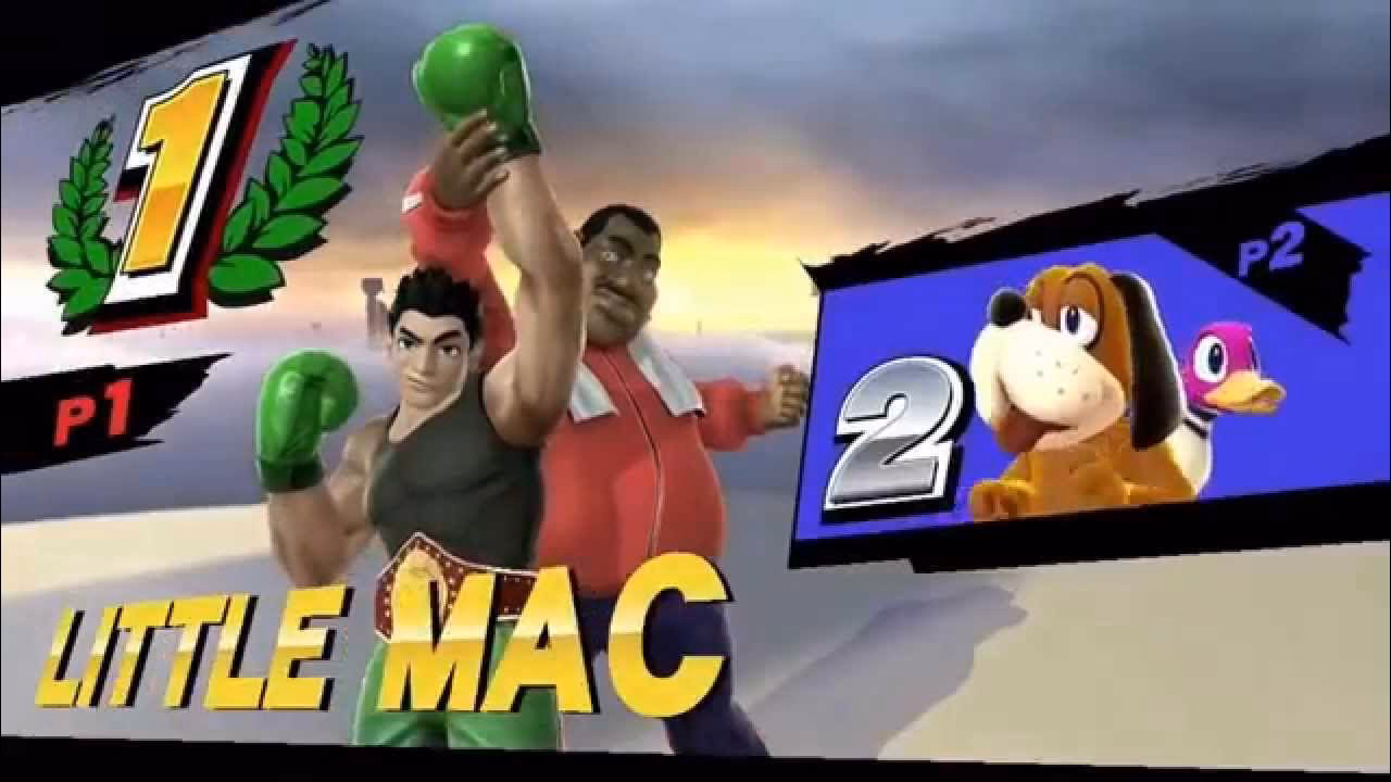 How does little Mac win a boxing match?
