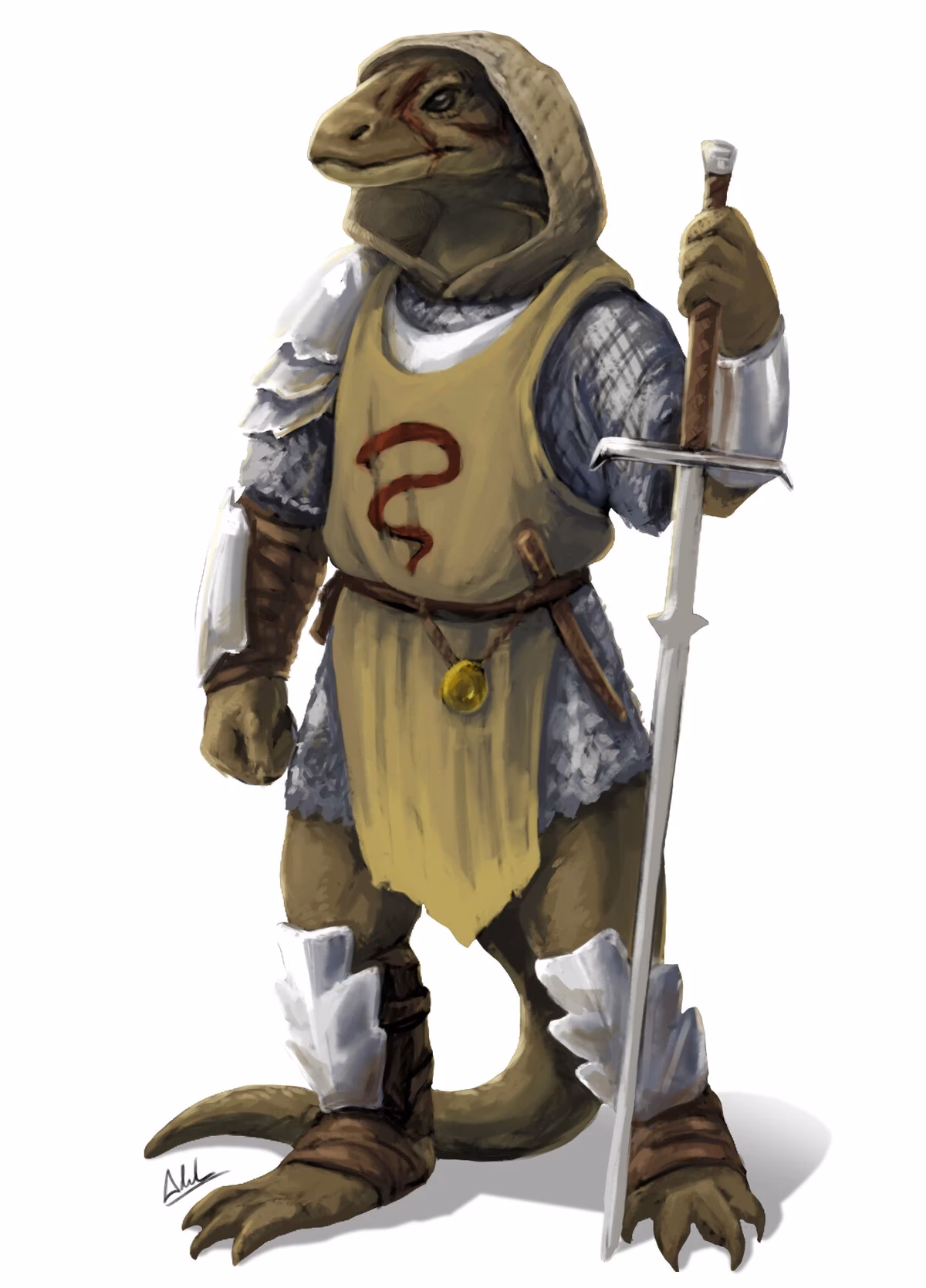 What did lizardfolk look like?
