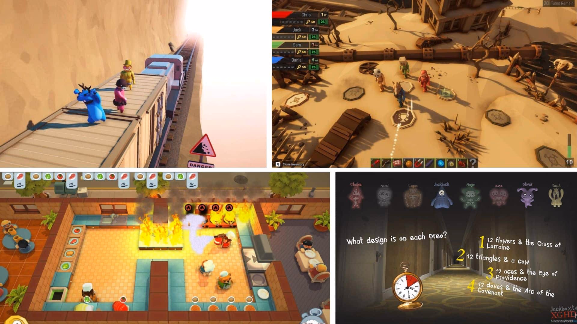What are the funniest local co-op PC games?