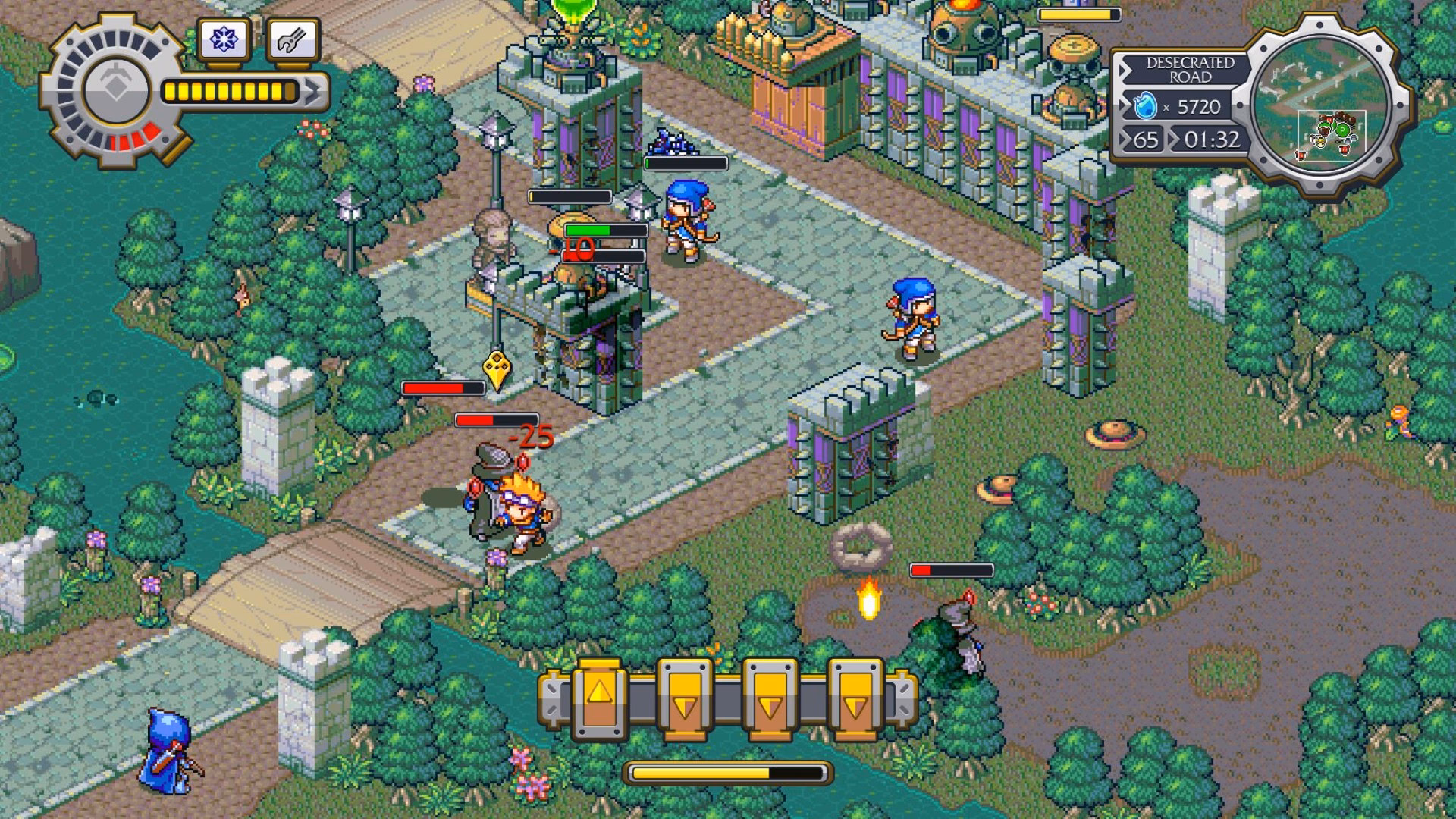 Is lock's Quest a real-time tower defense game?