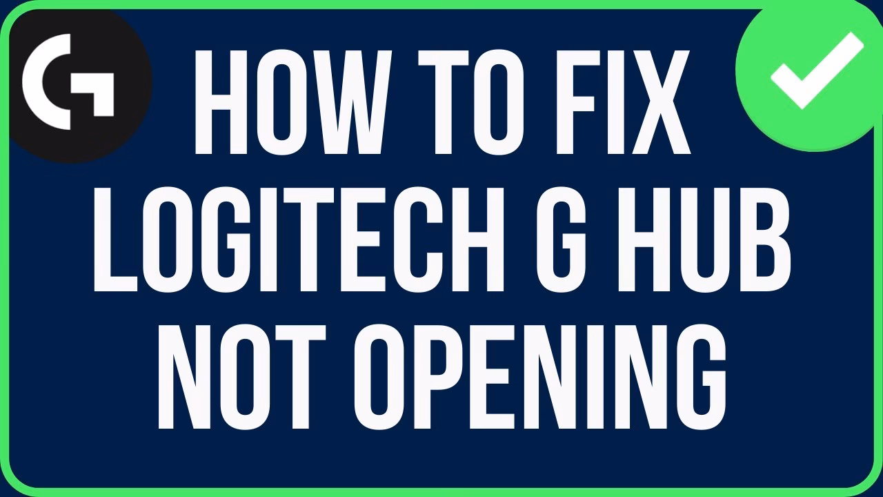 How do I know if my Logitech G hub services are running?