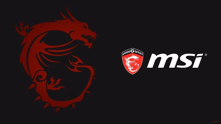What color is MSI logo?