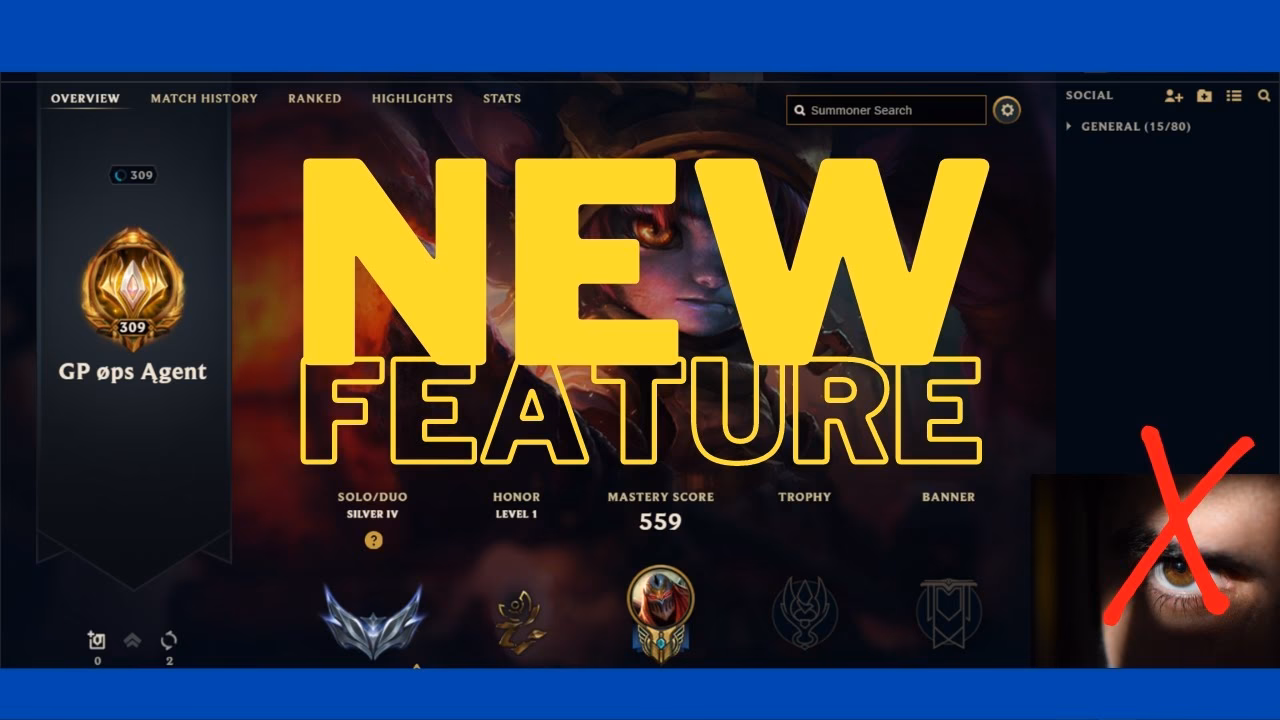 What happened to League web match history?