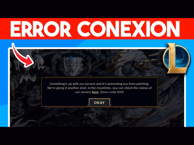 ¿Por qué no puedo iniciar sesión en LOL?