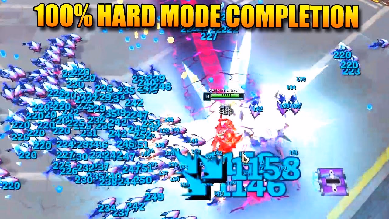 How to unlock Hard mode in Lol swarm?