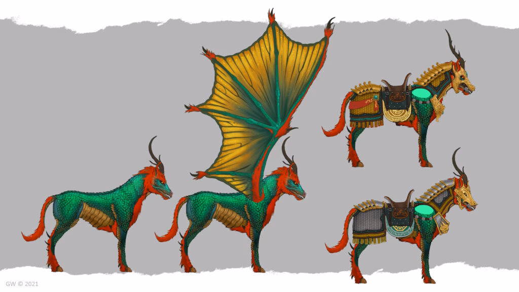 What is a longma in Chinese mythology?