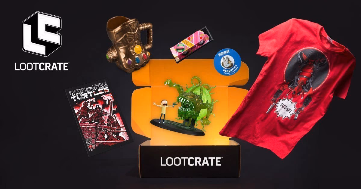 Does Loot Crate offer a monthly subscription box?