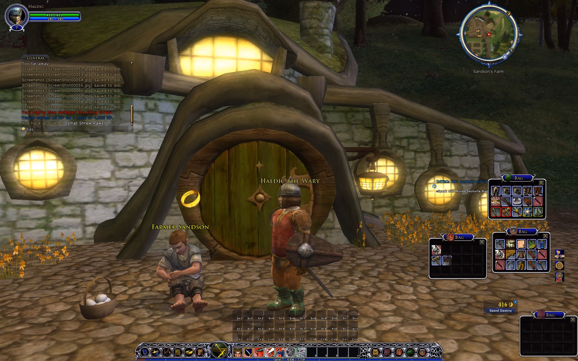 Who owns the Lord of the Rings Online game?