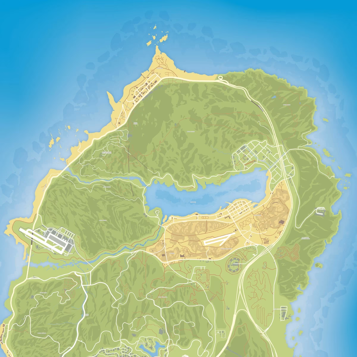 Is Blaine County a part of Los Santos County?