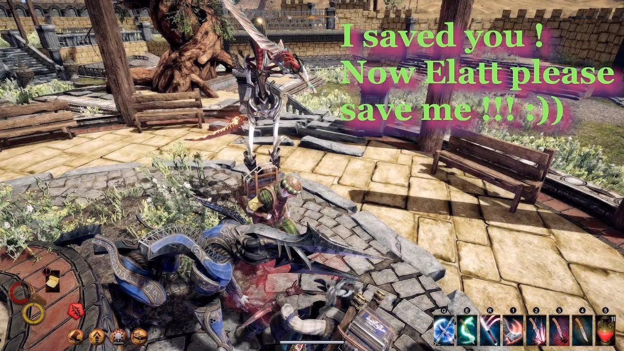 What does the lost merchant do?