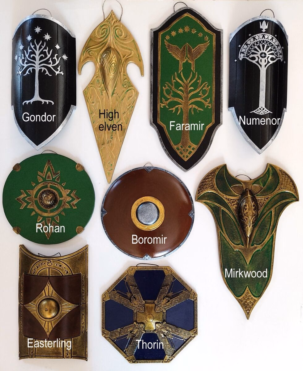 Does Tolkien use color in the Lord of the Rings?