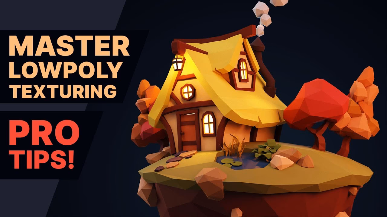 How to get low poly shader in Blender?