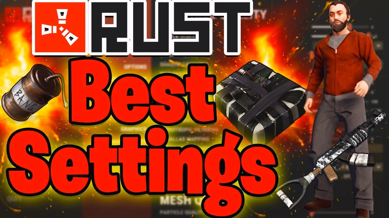 How do I get the most out of rust on a low-end PC?