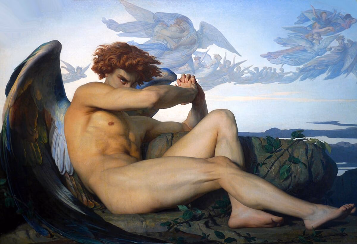¿Qué es la pintura de Lucifer?