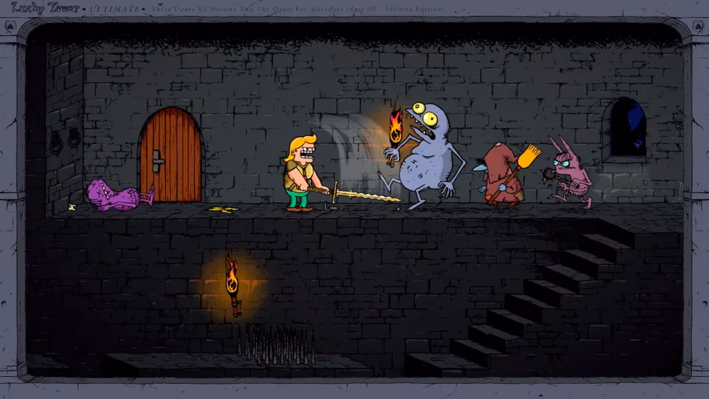 Is lucky tower ultimate a roguelite game?