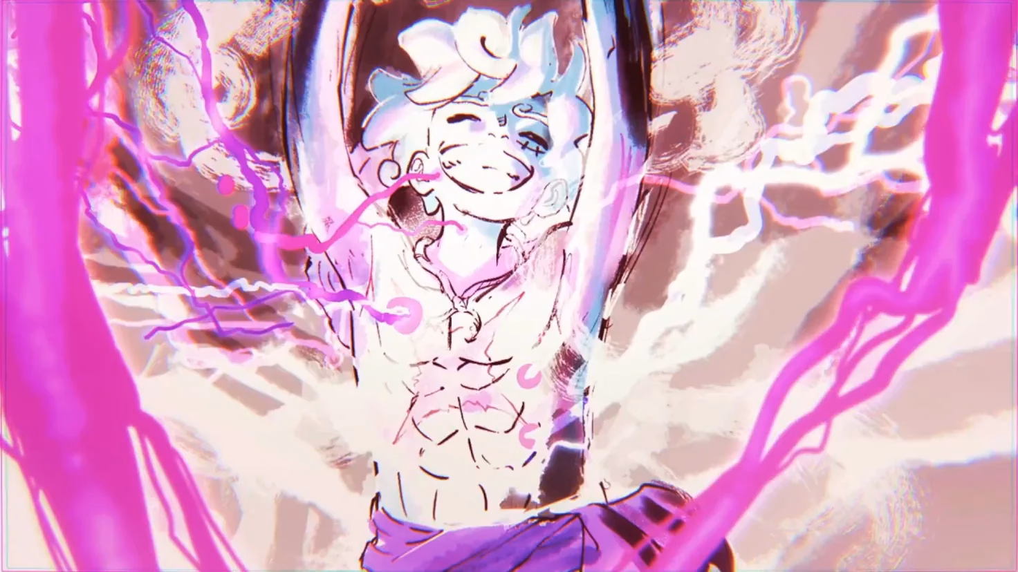 Did one piece expand on gear 5 Luffy's fight with Rob Lucci?
