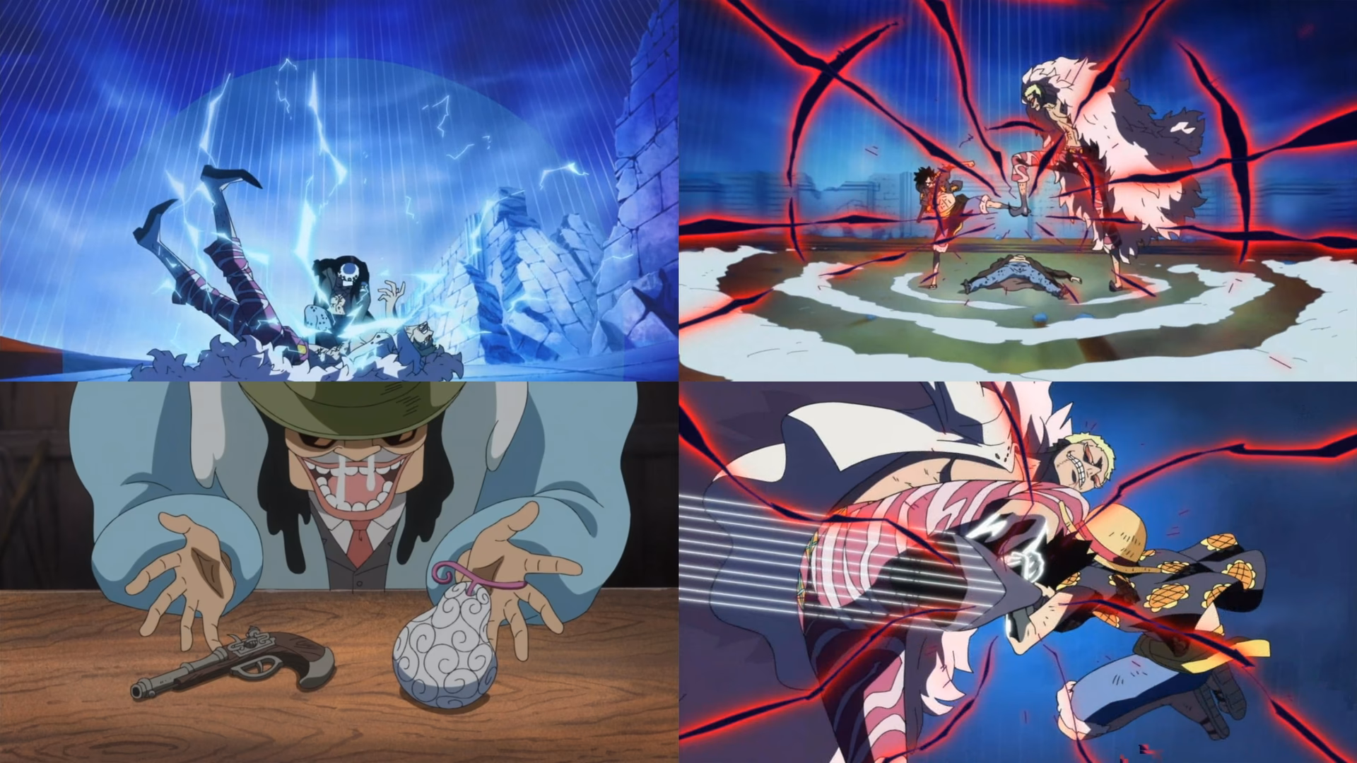 ¿Qué pasó con Luffy y el rey del mar?