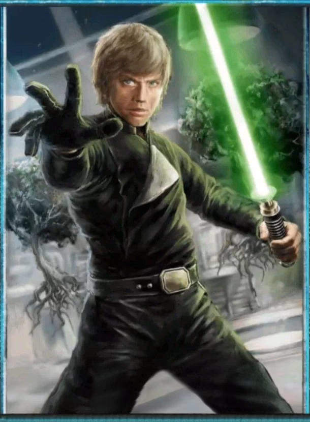 How does Luke use the force in the Last Jedi?