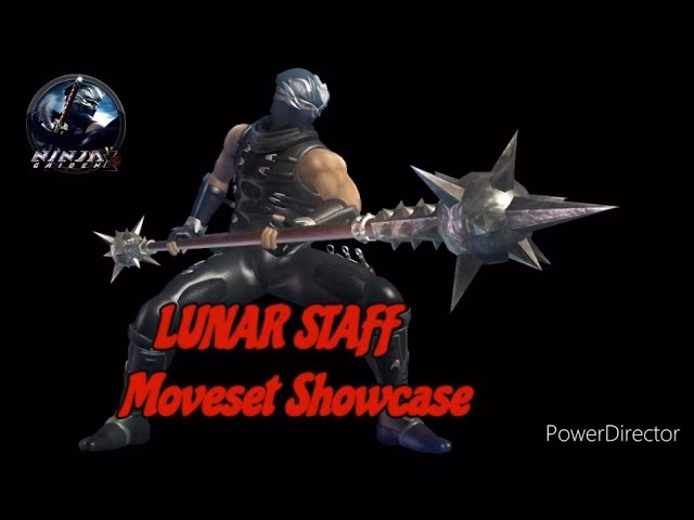 What does a lunar staff look like in Ninja Gaiden 2?