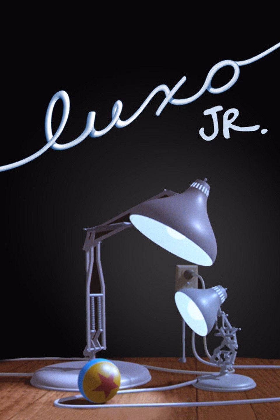 Where does Luxo appear in Pixar Animation Studios logo?