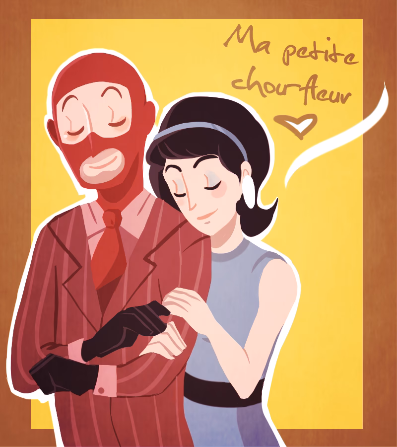 What does 'Ah Ma Petit Chou-fleur' mean in French?