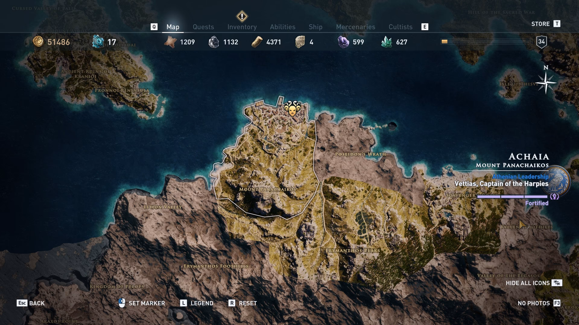 Where can I find a second clue to Machaon the feared?