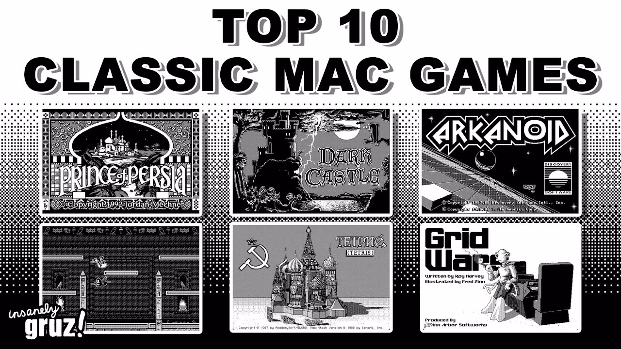 What games are available on Mac?