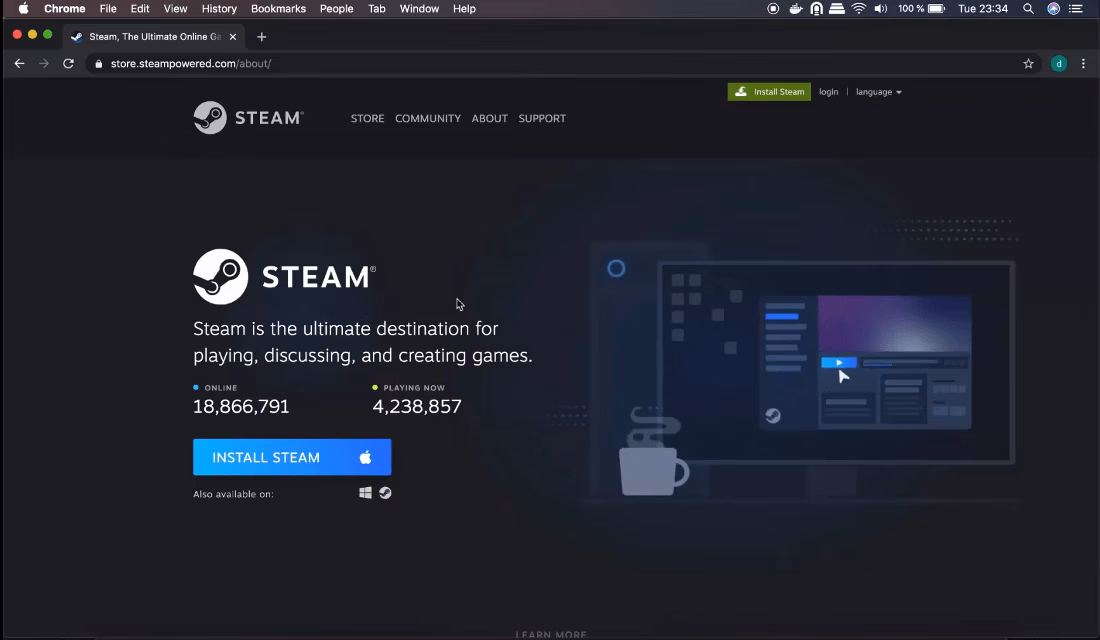 ¿Dónde está la Biblioteca de Steam en Mac?