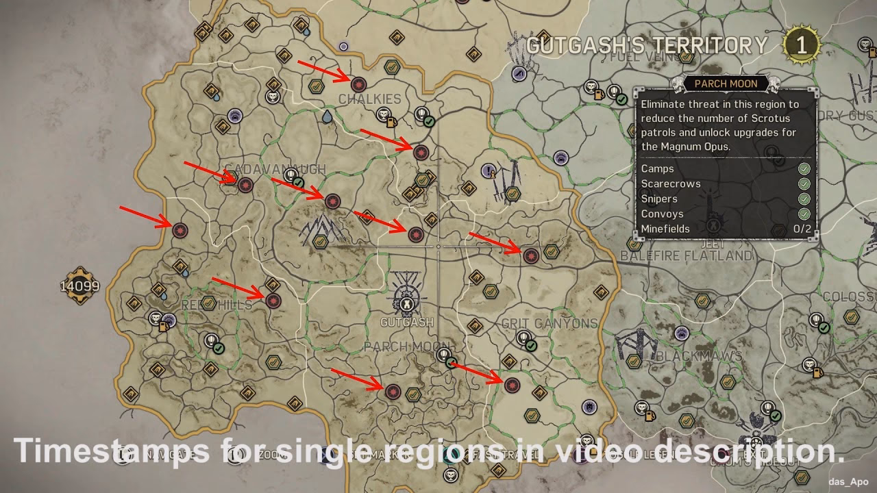 What is a Mad Max interactive map?