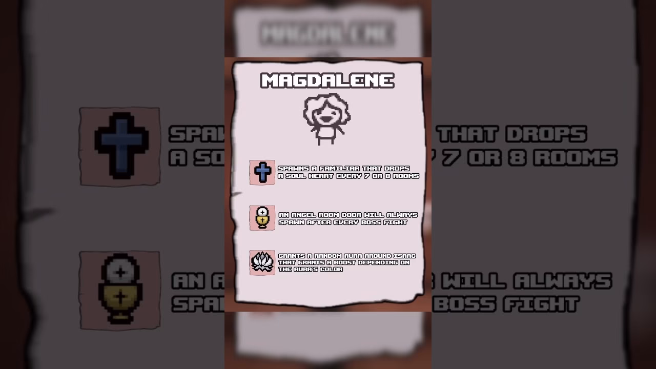 What is soul of Magdalene & mom's locket?