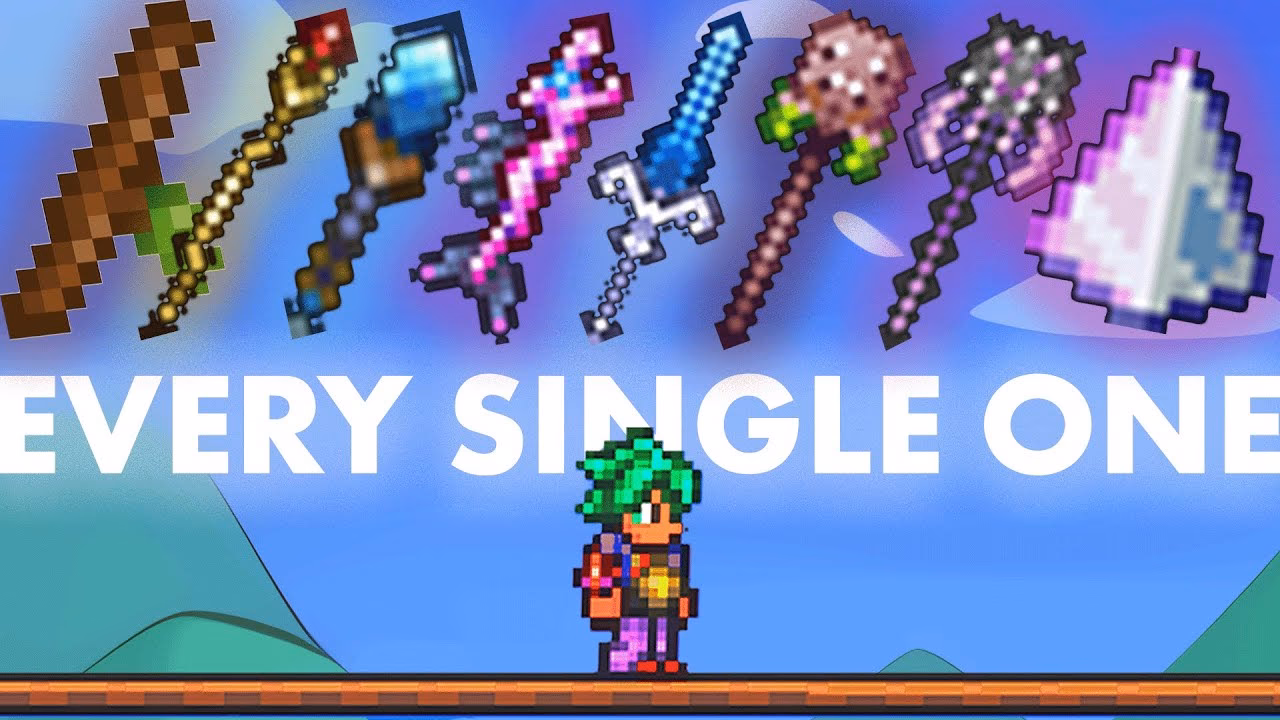 What is the Terraria - magic weapons tier list?