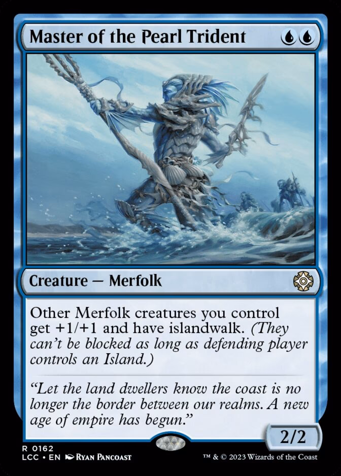 Which color is Merfolk in Magic The Gathering?