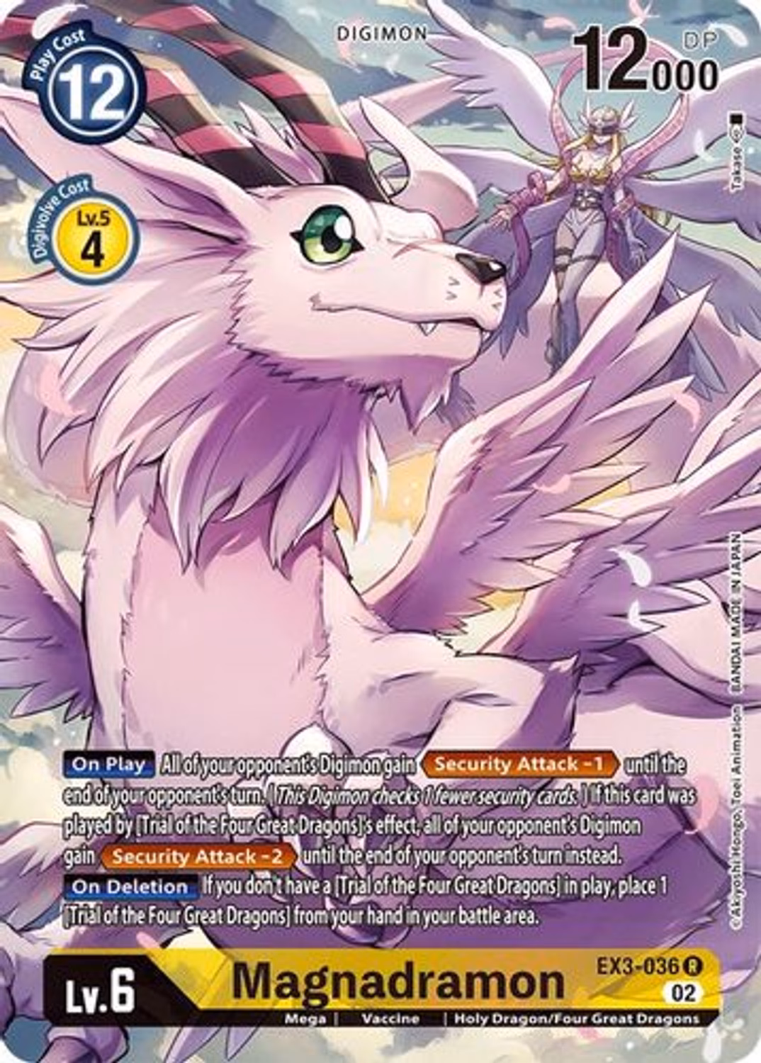 What is Magnadramon in Cyber Sleuth hacker's memory?