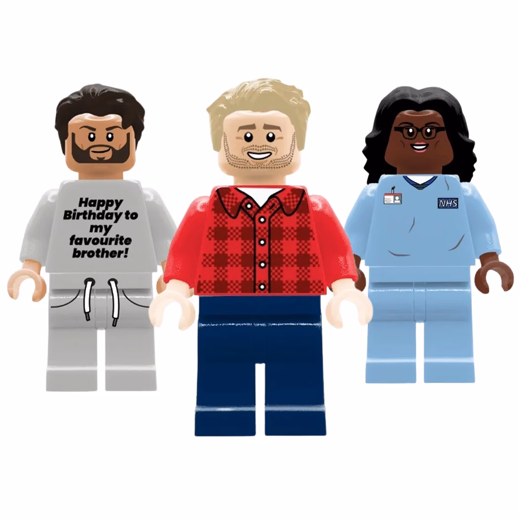 How do I create custom Lego® minifigures?