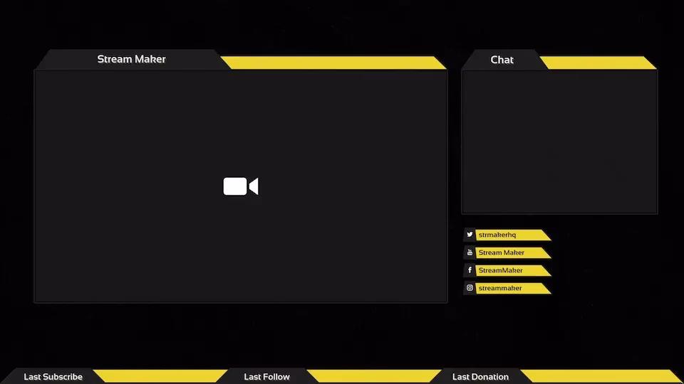What is twitch overlay maker?