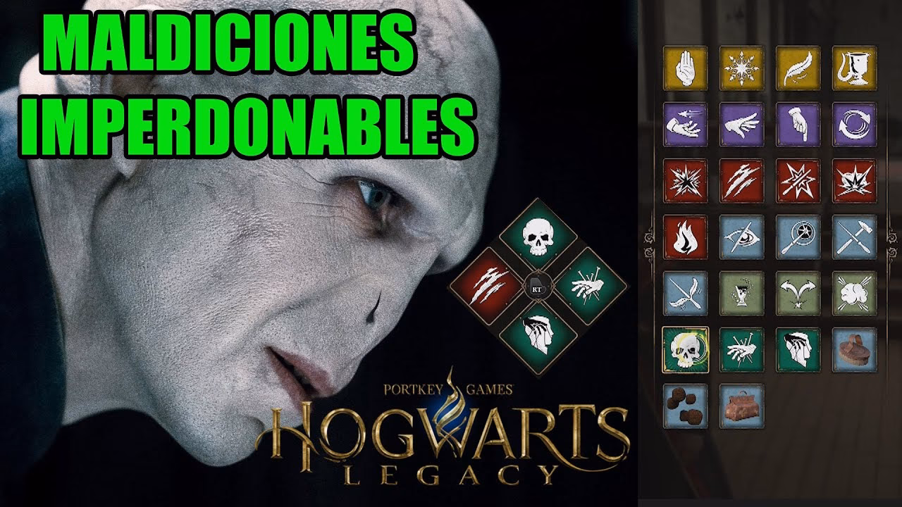 ¿Cuáles son las maldiciones imperdonables en Hogwarts Legacy?