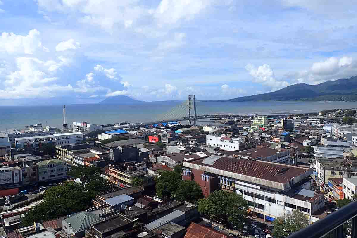 Where is Manado in Sulawesi?