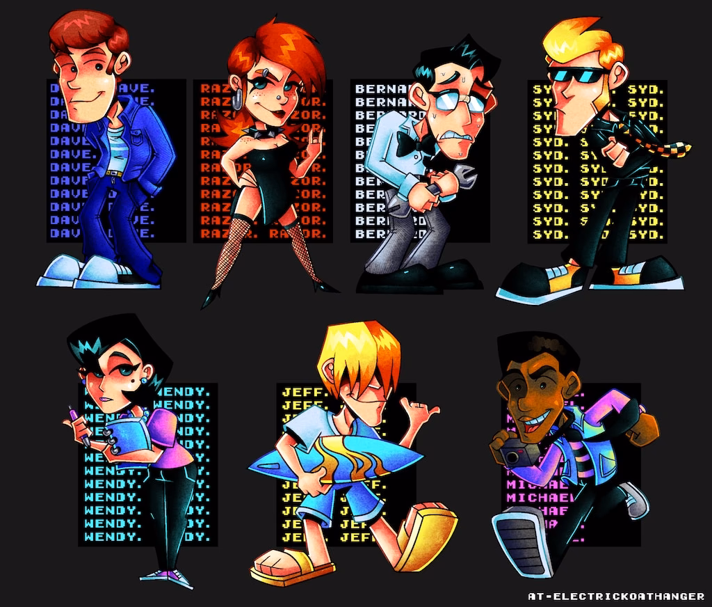 Is Meteor Mess a remake of Maniac Mansion?