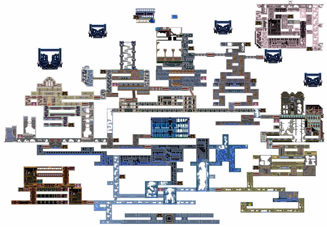 Where can I find a Warp Room in Castlevania Aria of Sorrow?