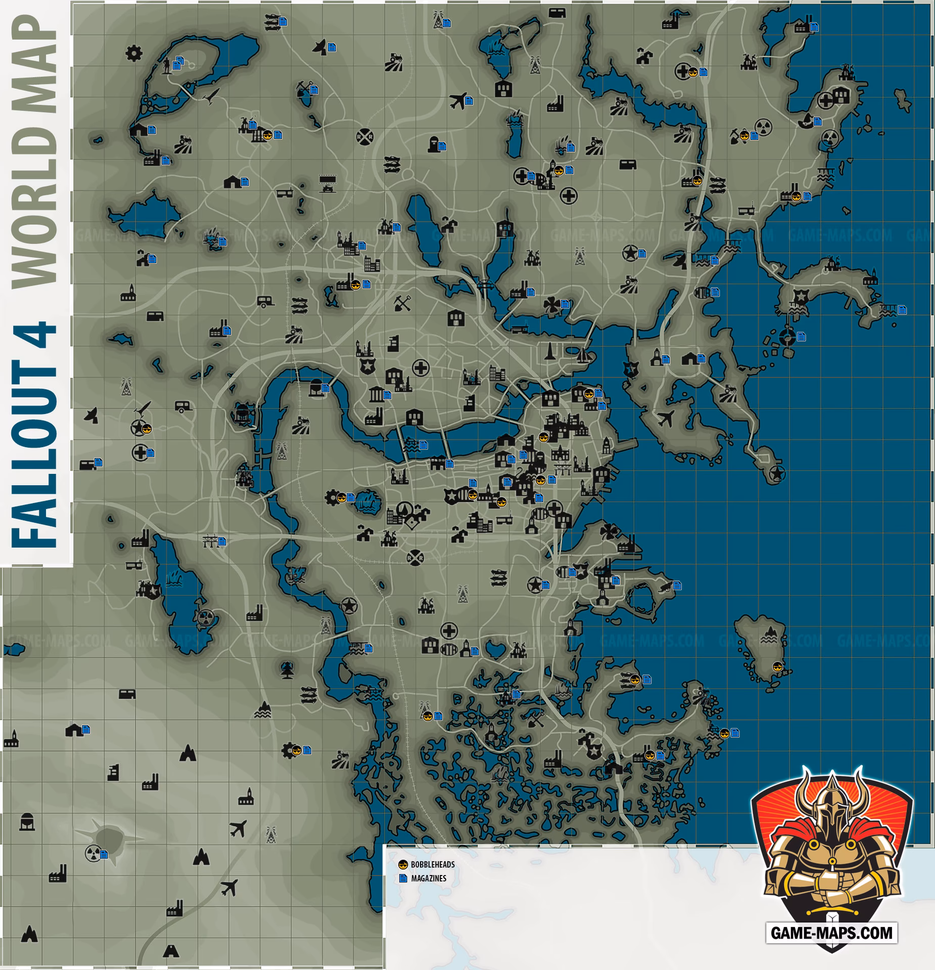 Does Fallout 76 have an interactive map?