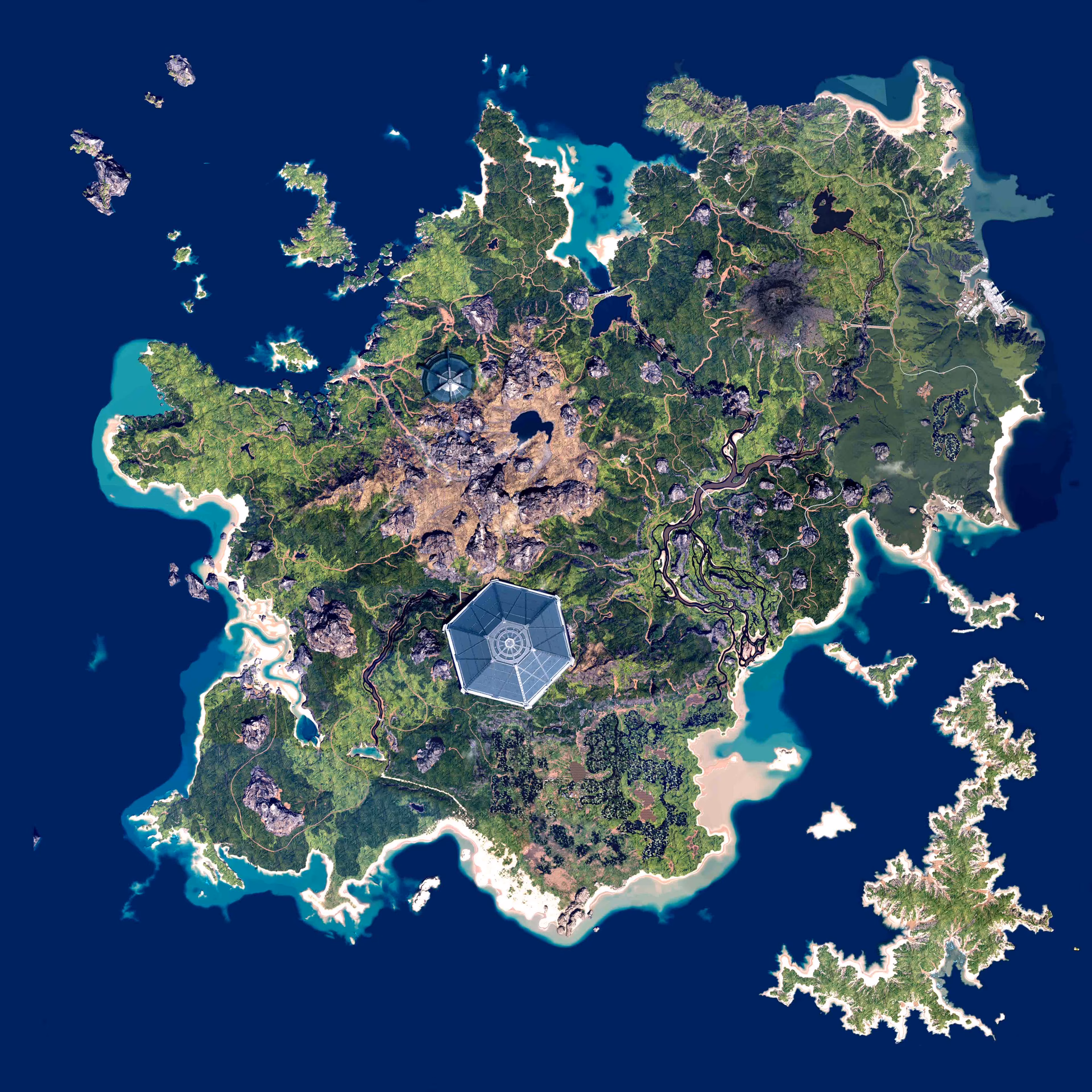 How do I find food & water in the Isle?