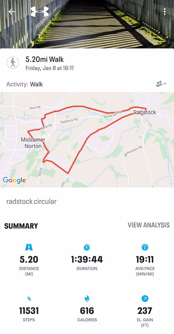 How do I Share my Google map pedometer route?