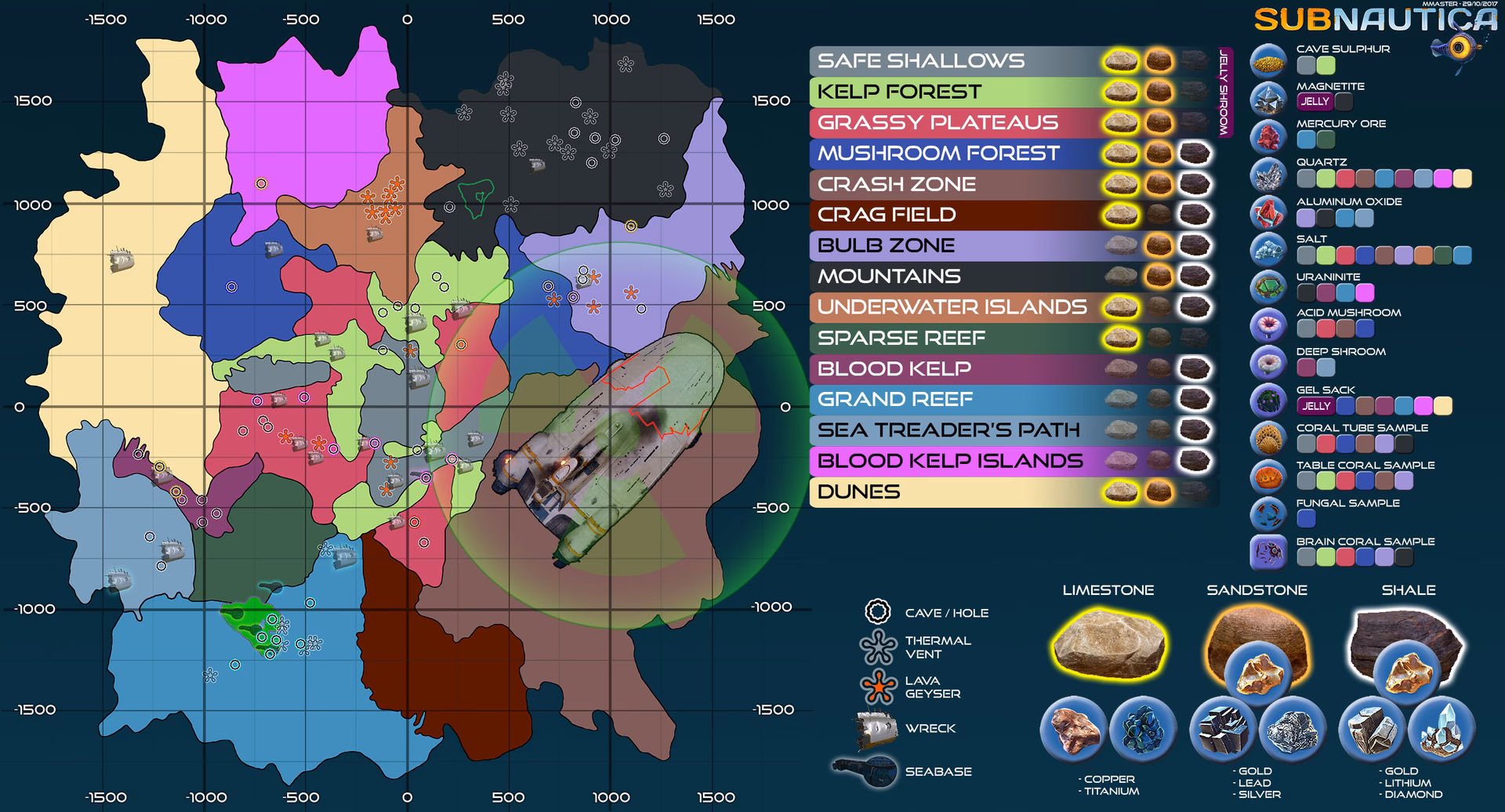 Does Subnautica have a map?