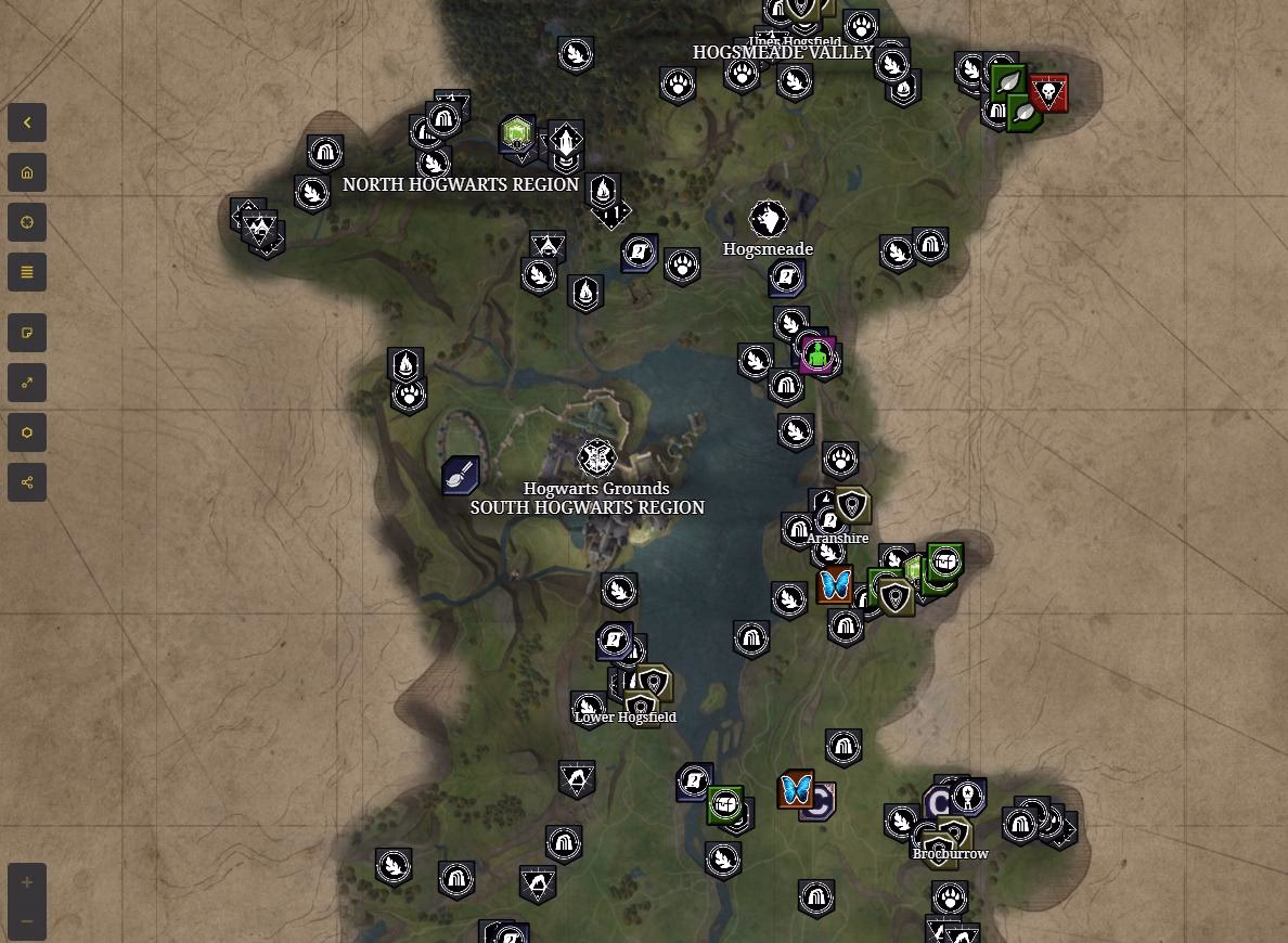 Where can I find Sphinx puzzles in Hogwarts legacy?